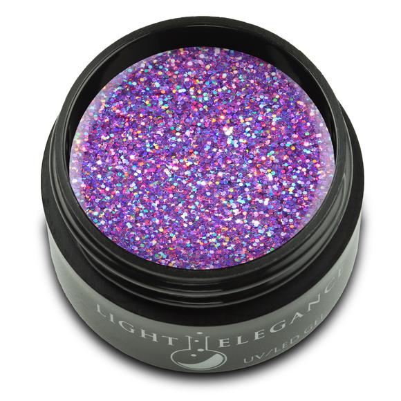Light Elegance, UV/LED Glitter Gel, Wipeout, 17ml