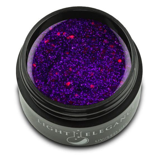 Light Elegance, UV/LED Glitter Gel, G919E, Witches Brew, 17ml KK