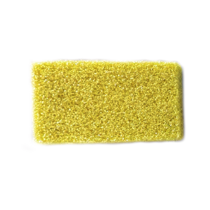 Airtouch Disposable Mini Pumice Sponge, YELLOW, MASTER CASE (Packing: 400 pcs/Inner Case, 4 Inner Cases / Master Case)